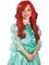Disney Princess Ariel Child's Long Red Curly Costume Dress Up Wig